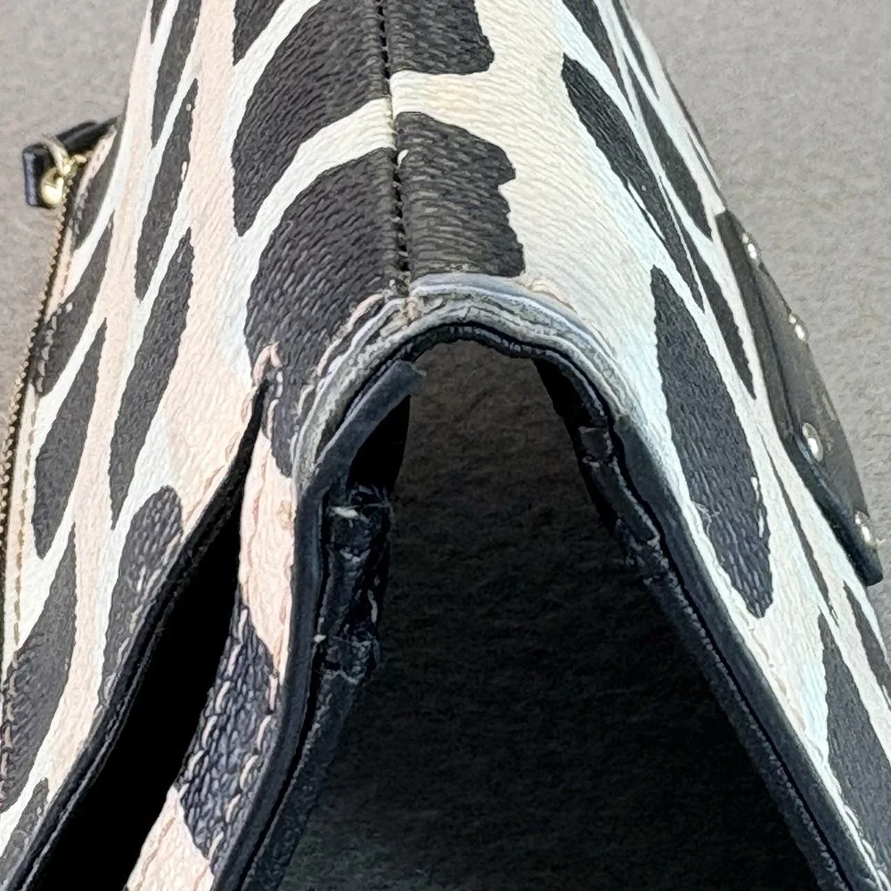 Kate Spade Long Wallet Pink and Black